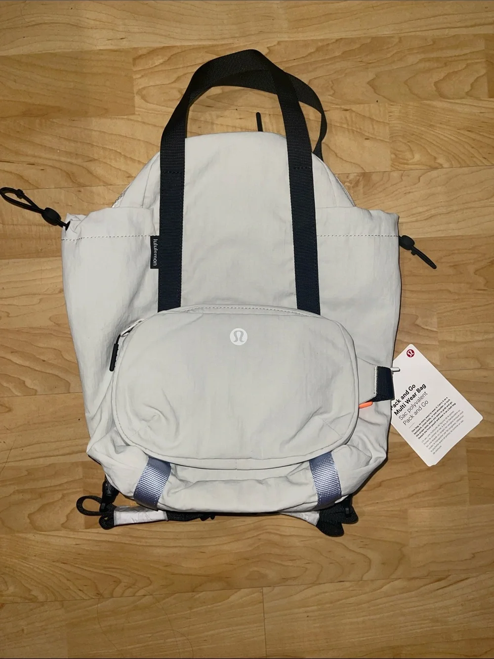 NWT Lululemon Pack and Go Multi Wear Bag